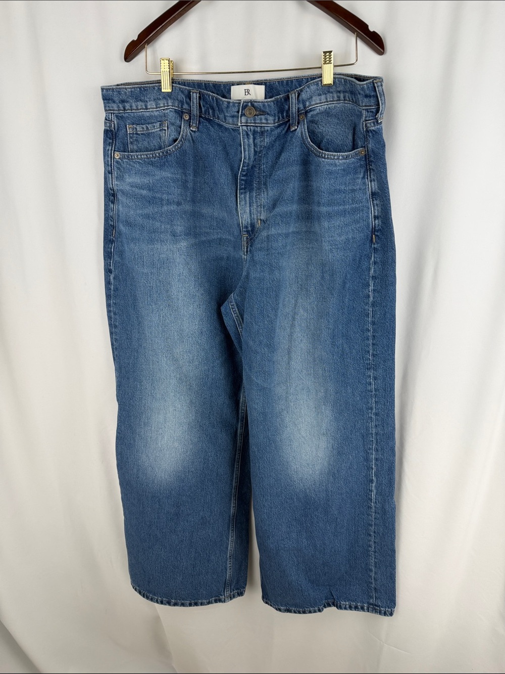 Banana Republic Men's 34/30 Blue Relaxed Jeans